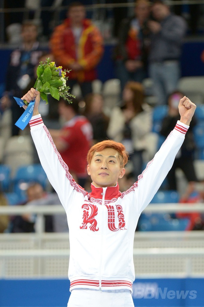 元ショートトラック韓国代表のアン、ロシアへの国籍変更に後悔なし 元ショートトラック韓国代表のアン、ロシアへの国籍変更に後悔なし