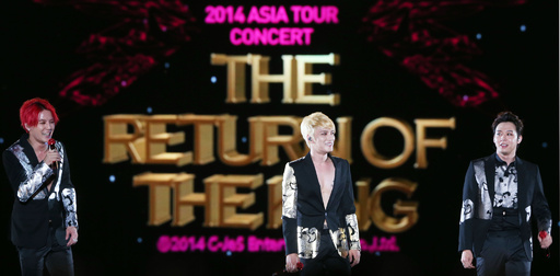 JYJのアジアツアー、「THE RETURN OF THE KING」がスタート 写真