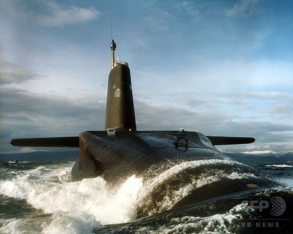 英海軍、原子力潜水艦の乗組員9人に薬物反応 除隊処分に 写真1枚 国際ニュース:AFPBB News