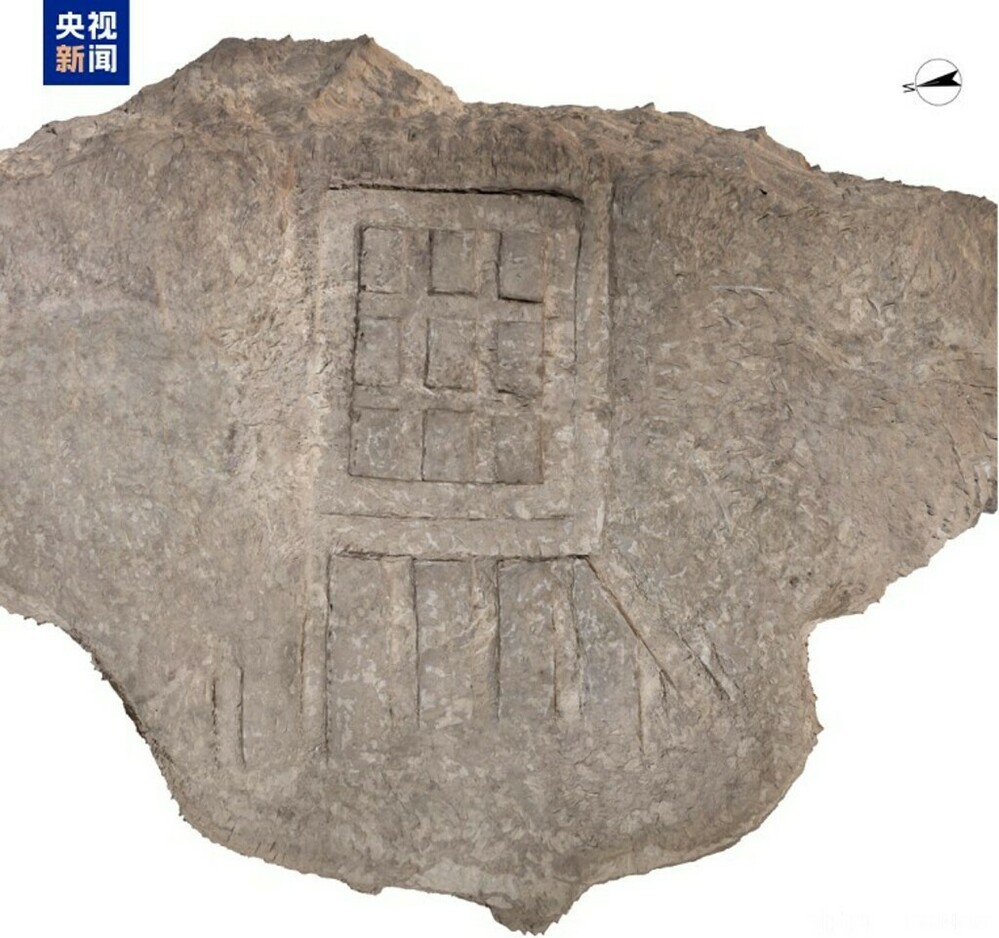 中国陝西省 大型墳墓の発掘調査で初めて古代建築物の天井装飾を発見