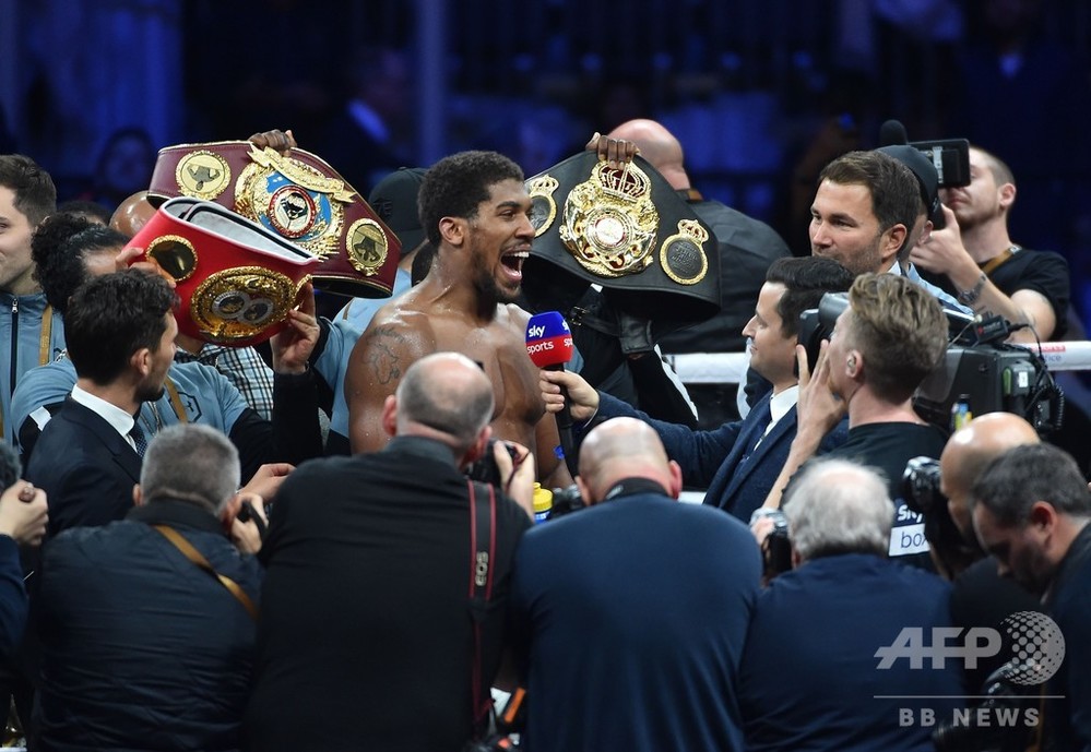 ジョシュアがフューリーのスパー相手買って出る 「ワイルダー戦手伝う」 写真3枚 国際ニュース:AFPBB News