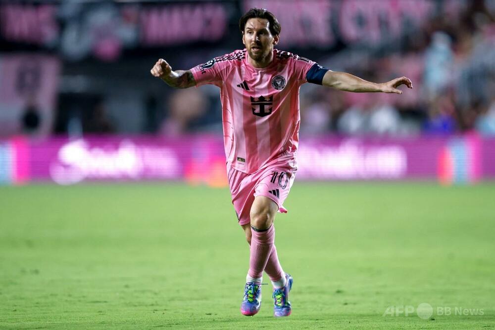 メッシ2発でマイアミが劇的4強 CONCACAFカップ 写真9枚 国際 メッシ2発でマイアミが劇的4強 CONCACAFカップ 写真9枚 国際