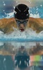 第17回アジア競技大会（17th Asian Games、Asiad）競泳男子200メートル個人メドレー決勝。競技に臨む萩野公介（Kosuke Hagino、2014年9月22日撮影）。(c)AFP/PHILIPPE LOPEZ
