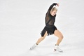 24-25フィギュアスケートグランプリ（GP）シリーズ第3戦、フランス杯、女子シングル・ショートプログラム（SP）。演技に臨むアンバー・グレン（2024年11月1日撮影）。(c)JEAN-FRANCOIS MONIER / AFP