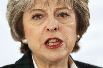 英首相、EU「強硬離脱」方針を表明 単一市場から脱退へ