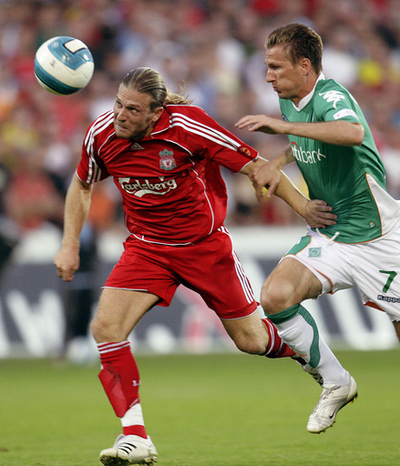 リバプール ボロニンの2得点の活躍でブレーメンを降す