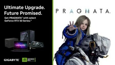 GIGABYTE、GeForce RTX（TM）50シリーズおよびPRAGMATA（TM）バンドルを通じてゲームの価値を高めるためNVIDIAと提携
