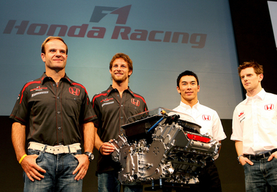 ＜07 F1＞オーストラリアGP開幕を控えホンダとスーパーアグリのドライバーが会見 - 東京