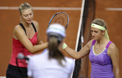 シャラポワがアザレンカ破り今季初優勝、ポルシェ・テニス・グランプリ