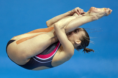 【写真特集】カメラがとらえた飛び込みW杯のワンシーン