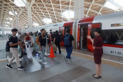 ジャカルタ・バンドン高速鉄道 累計乗客数が延べ800万人を突破