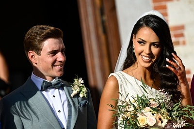 エベネプールが母国で挙式 自転車ロードレース世界王者