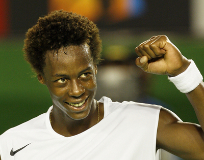 ＜テニス 07全豪オープン＞男子シングルス、モンフィス バグダティスを降し3回戦進出 - オーストラリア