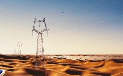 中国初の砂漠地帯での超高圧送電プロジェクトが着工