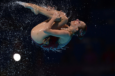 ロシアがシンクロ・フリーコンビネーションで優勝、第15回世界水泳