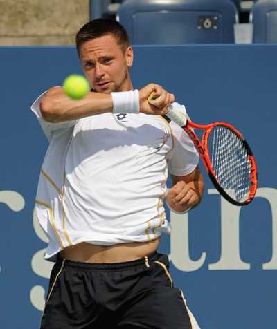 ソデルリング ダビデンコの途中棄権で8強入り、全米オープンテニス