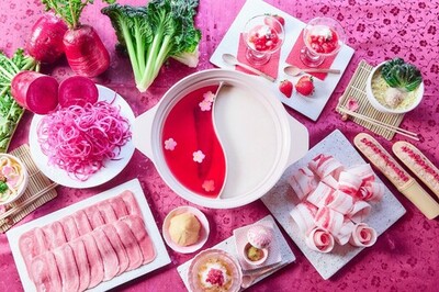 【しゃぶしゃぶ温野菜 イベントレポート】累計120万食超！今年13年目の「梅しゃぶ」シリーズと新作「鶏白湯しゃぶ」が初春限定“紅白二彩鍋”として登場
