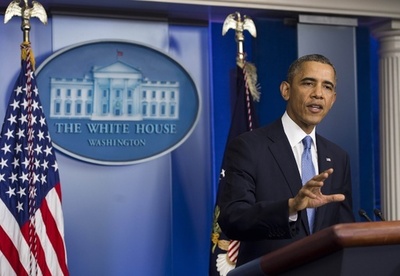 米上院が暫定予算案否決、政府機関閉鎖迫る オバマ氏、共和党批判