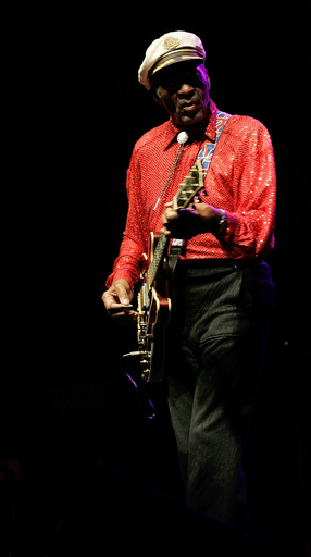 チャック・ベリー、テネリフェ島でコンサート開催