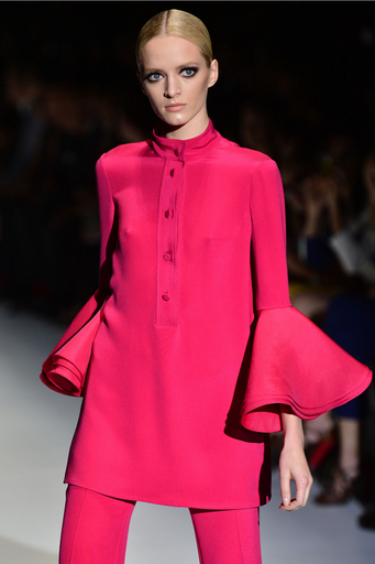 ＜13年春夏ミラノコレクション＞鮮やかなカラーで魅せる「グッチ」