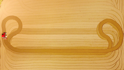 晴れ間に大急ぎ、種まく春 四川省