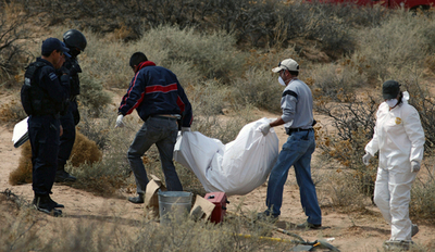 埋められていた5人の遺体を発見、メキシコ北部