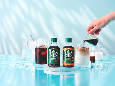 スターバックスの濃縮飲料が日本で初登場　「スターバックス® コーヒークラフト」無糖・キャラメルの2種が3月1日（日） 発売