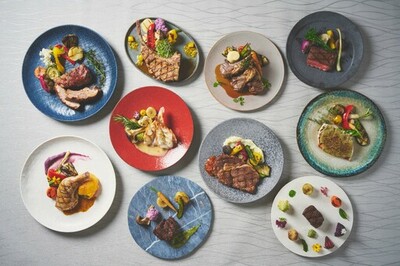 【シェラトン沖縄サンマリーナリゾート】リブランド10周年記念第2弾 !～10周年にちなんで、10種類からお好みのメインディッシュを選べる記念ディナー～ディナーコース「グリルド セレクション」