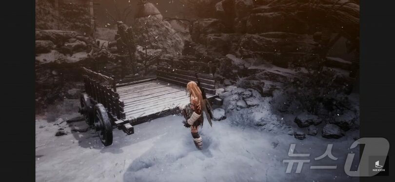 ネクソン新作「Khazan」のプレイ画面＝ネクソン提供(c)news1