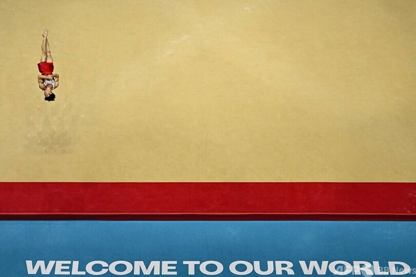 橋本大輝が銀メダル、土井陵輔は銅 世界体操ゆか