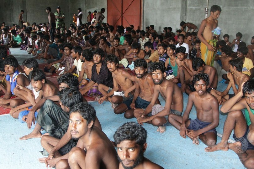 東南アジアで横行するロヒンギャ人らの人身売買