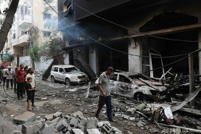 イスラエル軍、人質救出で人道支援トラック利用 赤新月社