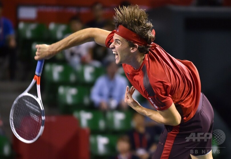 第2シードのティエムが初戦敗退、杉田は2回戦へ 楽天ジャパンOP