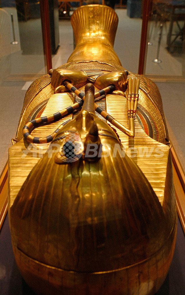 エジプト考古学博物館 ツタンカーメンの黄金の棺などの展覧会 写真6枚 国際ニュース Afpbb News