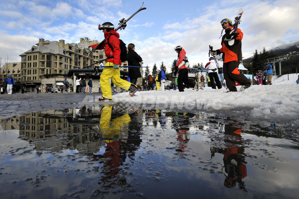 バンクーバー五輪、会場が雪不足 写真5枚 国際ニュース：AFPBB News