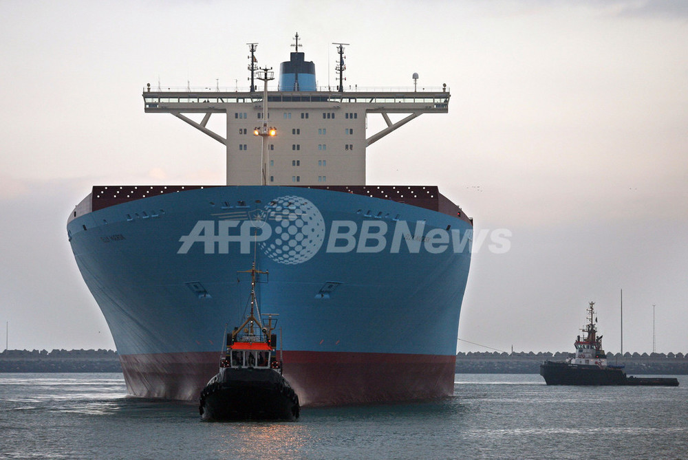 世界最大級のコンテナ船 写真3枚 国際ニュース Afpbb News