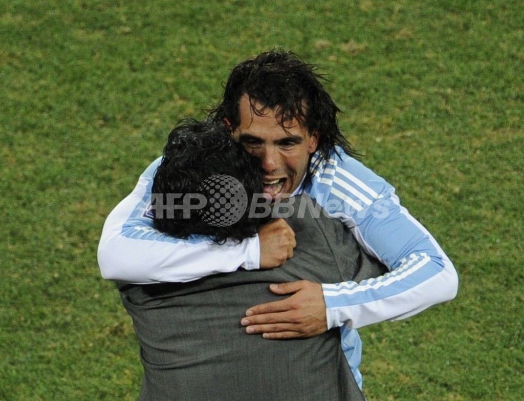 アルゼンチン、メキシコ下し8強 テベス2得点 W杯 写真27枚