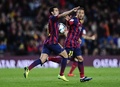 13-14スペイン1部リーグ第34節、FCバルセロナ（FC Barcelona）対アスレティック・ビルバオ（Athletic Bilbao）。後半27分に同点ゴールを決め歓喜するFCバルセロナのペドロ・ロドリゲス・レデスマ（Pedro Rodriguez Ledesma、2014年4月20日撮影）。(c)AFP/JOSEP LAGO