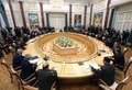 ベラルーシ・ミンスクで開催された集団安全保障条約機構（CSTO）首脳会議（2023年11月23日撮影）。(c)Konstantin ZAVRAZHIN / POOL / AFP