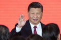 中国の香港、マカオ、広東省珠海を結ぶ港珠澳大橋の開通式に出席した習近平国家主席（2018年10月23日撮影）。(c)FRED DUFOUR / AFP