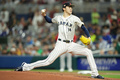 第5回ワールド・ベースボール・クラシック（WBC）準決勝、日本対メキシコ。先発登板した佐々木朗希（2023年3月20日撮影）。(c)Eric Espada/Getty Images/AFP