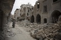 アレッポ（2016年5月撮影）。(c)AFP/Karam Al-Masri