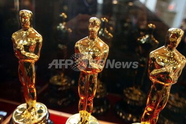 本物の米アカデミー賞・オスカー像に会える展示会、シカゴ 写真7枚