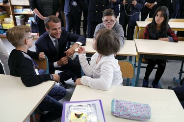 フランスの小学校で少人数学級制スタート、マクロン大統領が公約 写真5