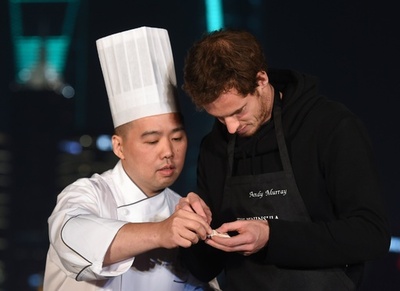 マレーが小籠包作りに挑戦、上海マスターズが開幕