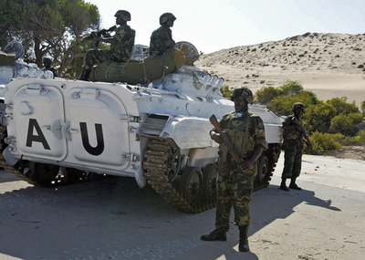 AU平和維持部隊への妨害か、首都で激しい戦闘 - ソマリア