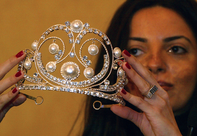 ミス・エジプト2007の最終選考会を前に記者会見が行われる - エジプト