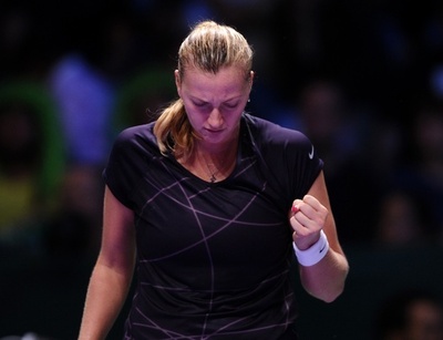 クビトバがケルバーに勝利、準決勝へ WTAツアー選手権