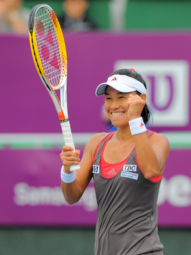 クルム伊達 キリレンコを下し決勝進出、韓国オープン