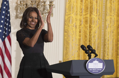 ミシェル夫人「『猿の惑星』に出てきそう」、米テレビ局司会者解雇